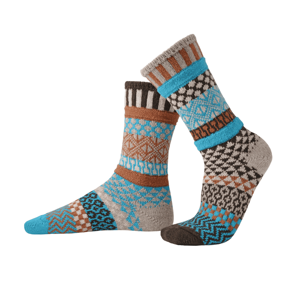 Walnut Wool Socks by Solmate Socks.