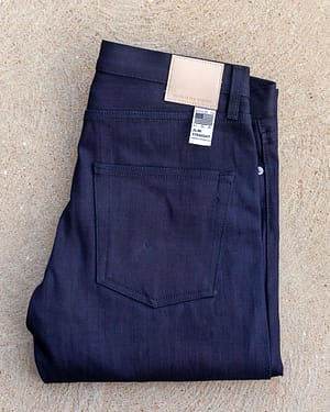 Rustic Dime Slim Straight Moonlight Blue Selvedge Jeans