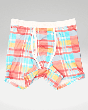 Fahrenheit NYC Newman Summer Plaid Boxer Brief