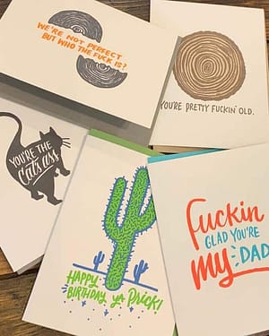 Benchpressed Greeting Cards