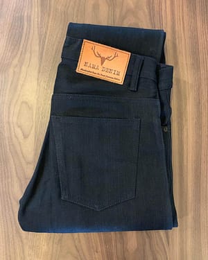 Nama Denim Super Black Selvedge ND121 Slim Tapered