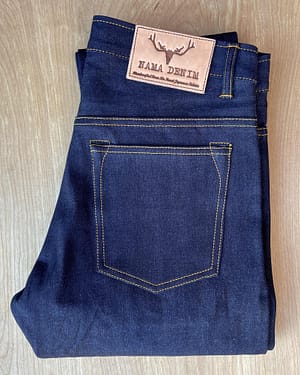 Nama Denim Deep Blue Ombre Selvedge HTND124 High Tapered