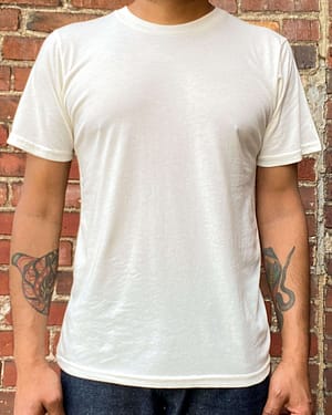 Royal Apparel Heather Eggshell RPET Tee 95051