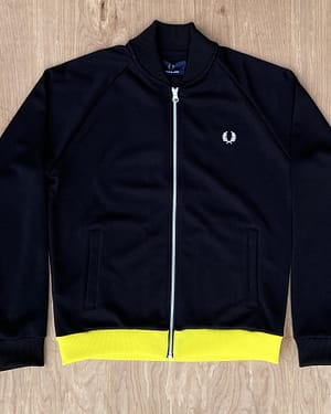 Fred Perry Luminous Track Jacket J1831 Black