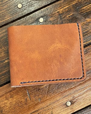 Classic Tan Billfold Wallet