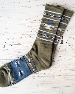 The Ampal Creative T-Bird Bamboo Cotton Blend Socks