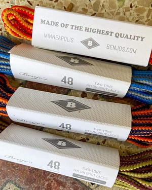 Benjo’s Nylon Boot Laces 48″