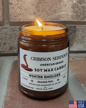 Winter Smolder Soy Candle