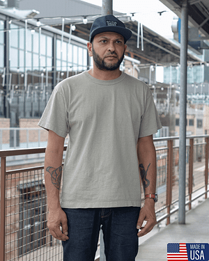 Cement Boxy Heavyweight Tee