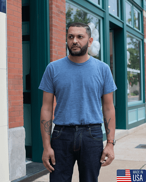 Light Indigo Slub Tee