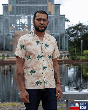 New Palm Aloha Shirt