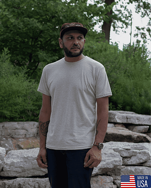 Recycled Crew Neck Tee