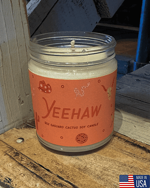 Yeehaw Soy Candle